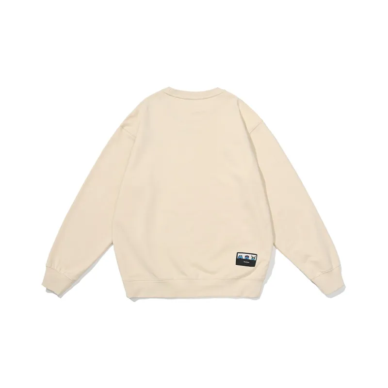Thankque Sweatshirts Unisex Ecru-1