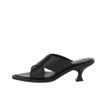 JIL SANDER Quick Dry Slide Slippers Women's Black