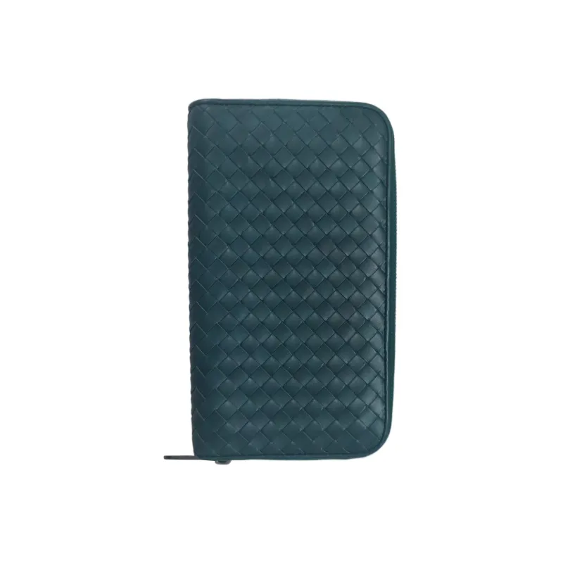 Bottega Veneta Cow Leather Wallet Men's Green-1