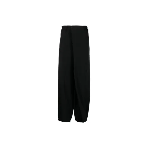 Yohji Yamamoto Knitted Sweatpants Men Black