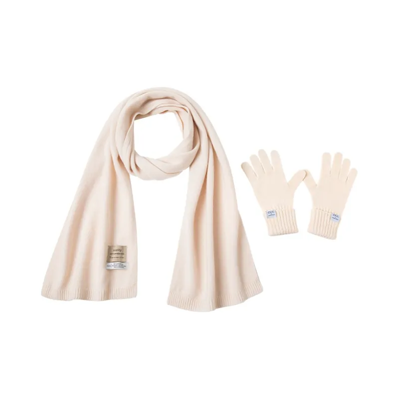 Fancet Studios Scarf Glove Two Piece Set Women's-4