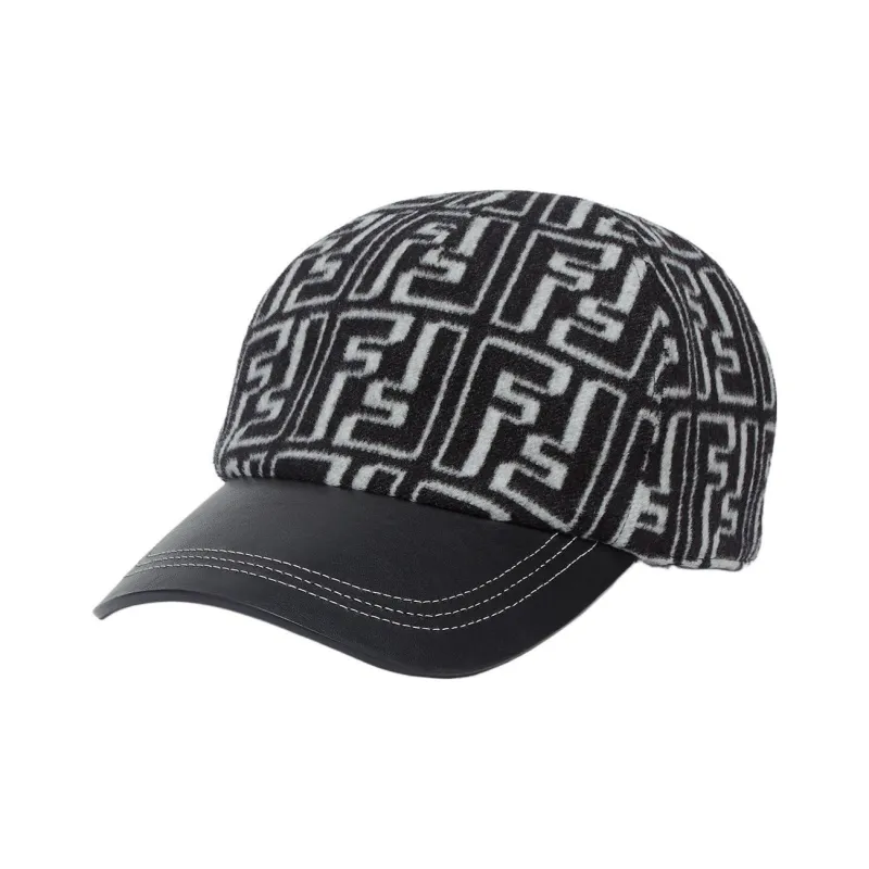 FENDI All-Over Ff Motif Baseball Cap-0