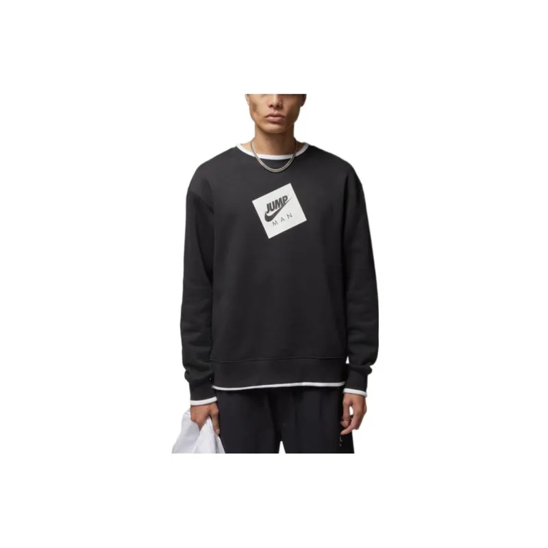 Jordan Sweatshirts Men Black-0