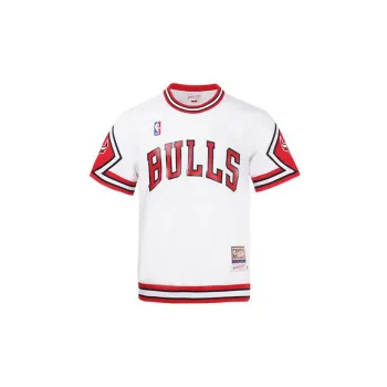 Mitchell & Ness T Shirt Unisex White