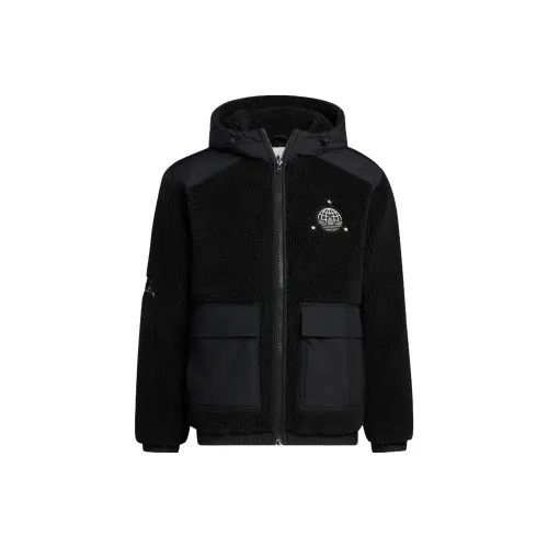 Adidas Originals Sport Performance Velvet Jackets Unisex Black