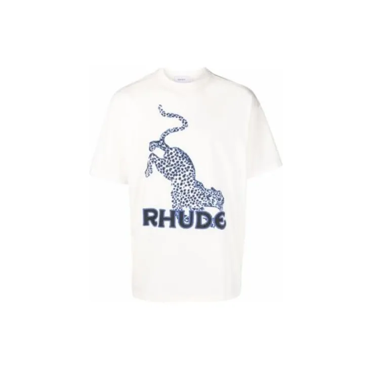RHUDE Leopard T Shirt-0