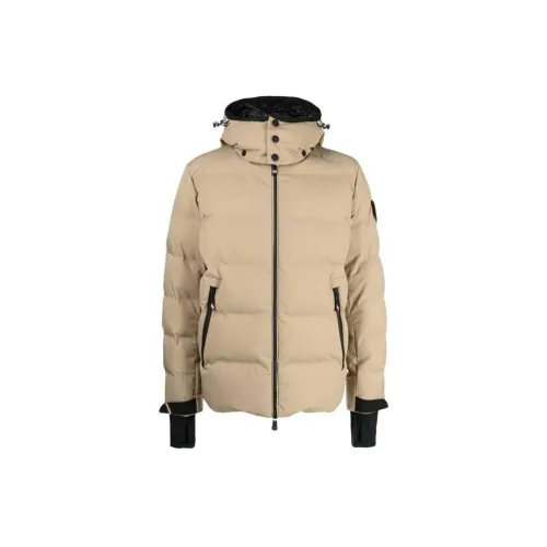 Moncler Down Jackets Men Khaki