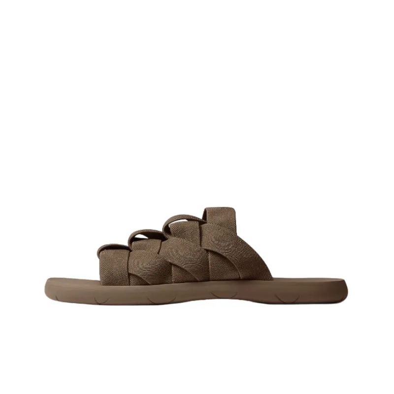 Bottega Veneta Plat Slide Slippers Men's Gingerbread-0