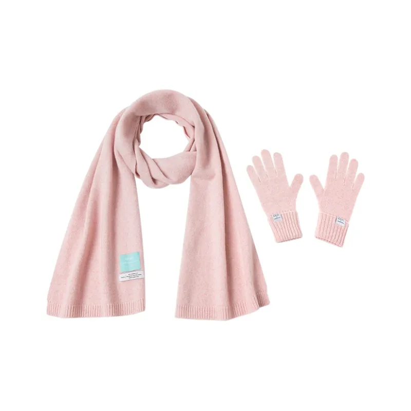 Fancet Studios Scarf Glove Two Piece Set Women's-1