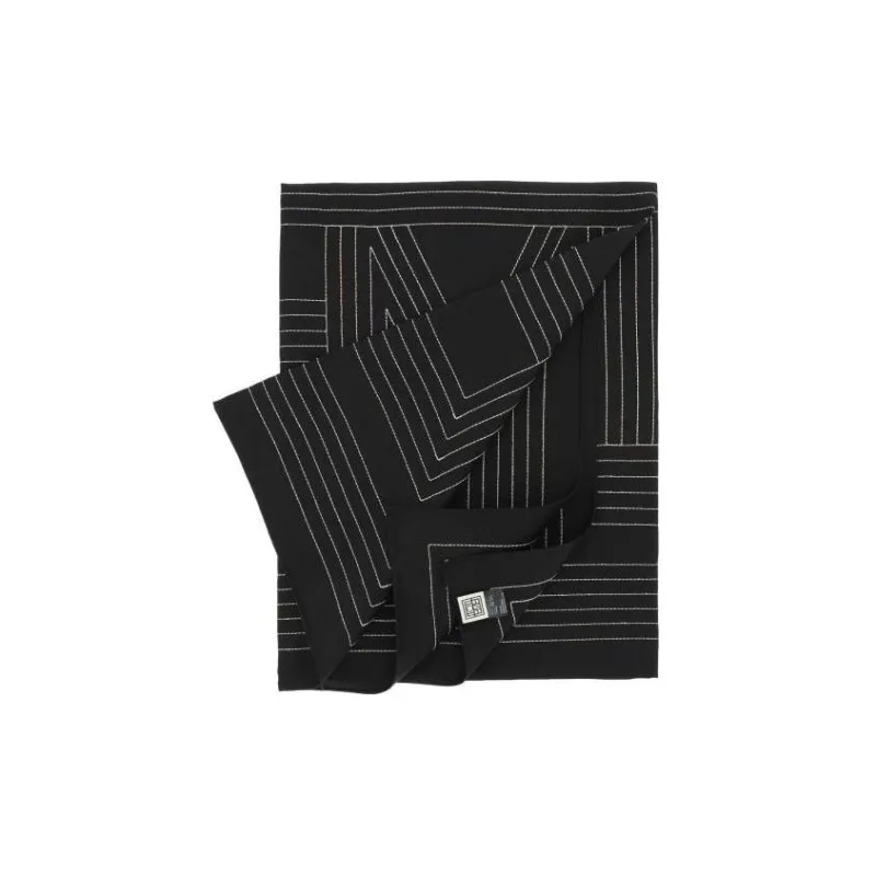 TOTEME Silk Scarves Women's Black-1
