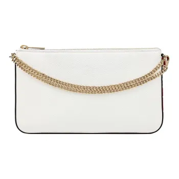 CL LUBOTING Calfskin Portable Crossbody Bag Shoulder Bag Women's White