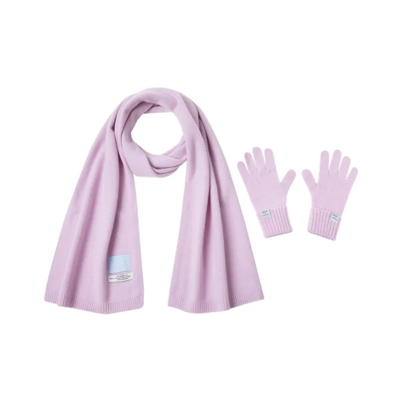 Fancet Studios Scarf Glove Two Piece Set Women's-2