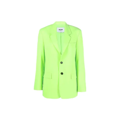 MSGM Business Suits Women's Green