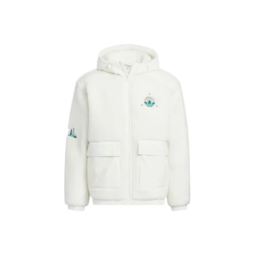 Adidas Originals Velvet Jackets Unisex White