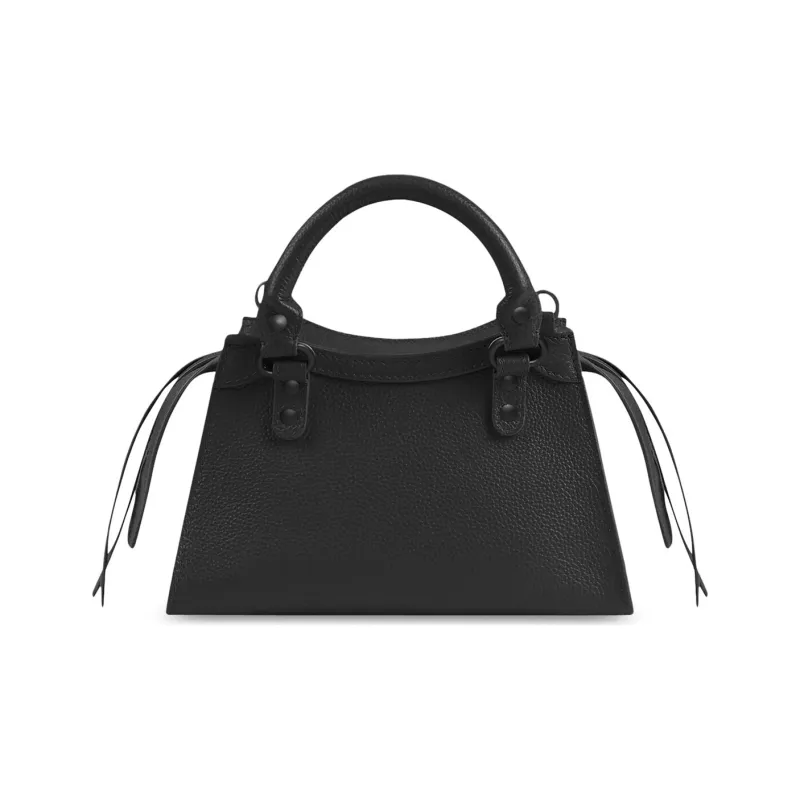 Balenciaga Neo Classic Grained Calfskin Shoulder Bag Crossbody Bag Handbag Mini Women's Black-3