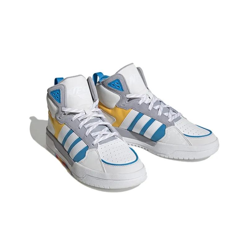 Adidas Neo 100DB Mid Basketball Shoes 'Multi Color' Women's-2