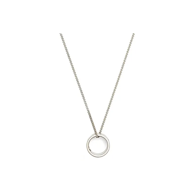 MM6 Maison Margiela Necklaces Men Silver-0
