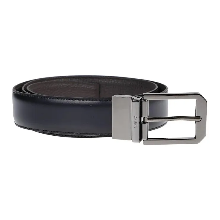 Ermenegildo Zegna Leather Belt-1