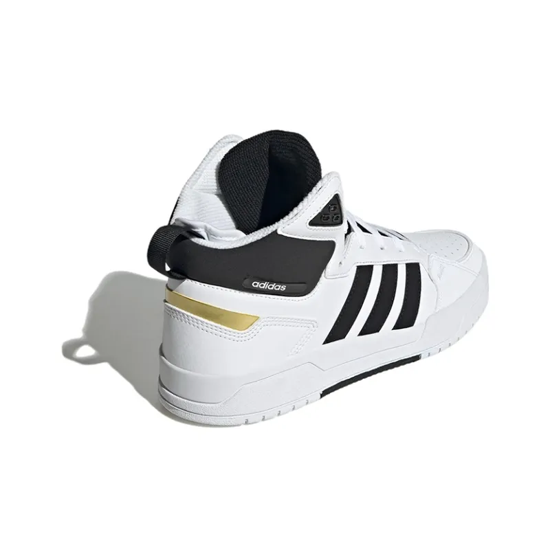 100DB Adidas Neo Mid 'White Black'-3