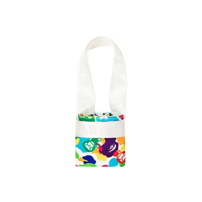 A BATHING APE Polyester Tote Bag Shopping Bag Shoulder Bag Handbag Regular Women's Multicolor Camouflage-2