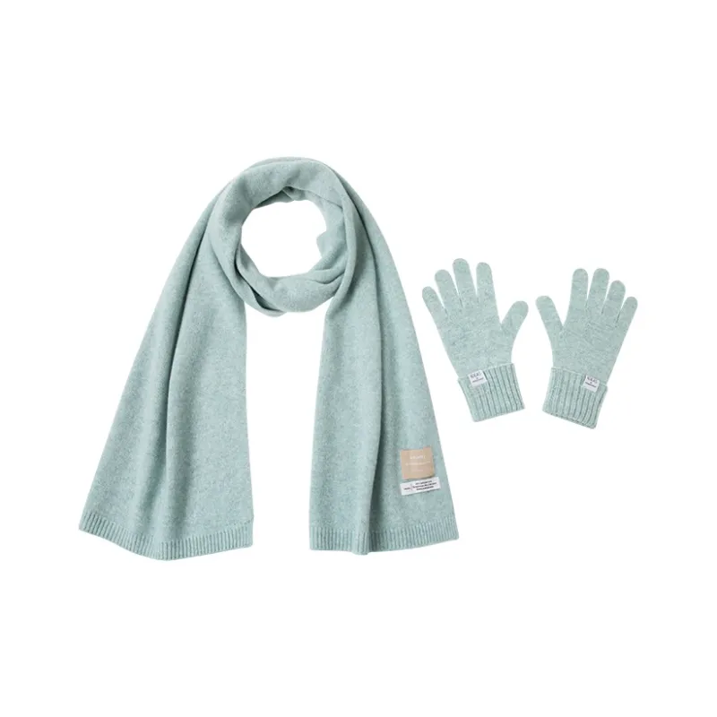 Fancet Studios Scarf Glove Two Piece Set Women's-3