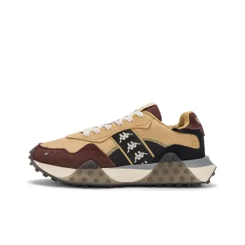Kappa Wear Resistant Low Top Training Running Shoes Unisex Yellow Umber Black White