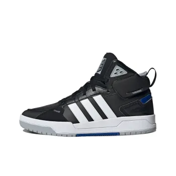 100DB Adidas Neo Mid 'Black White Blue'