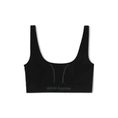 HERON PRESTON Actvie Logo-print Sports Bra