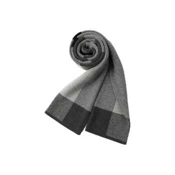 AAJF Wool Cashmere Knit Scarves Men's