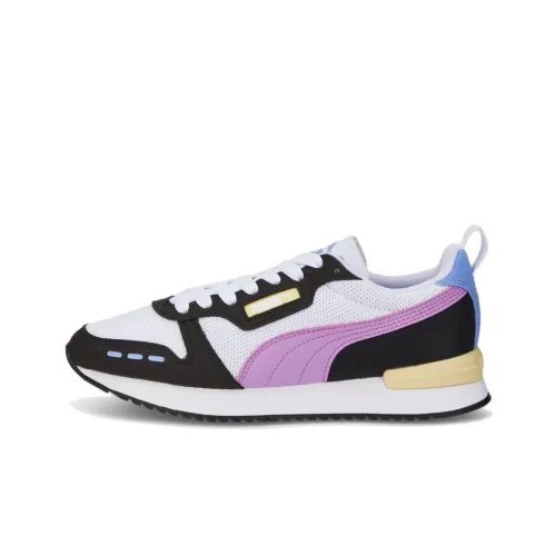 PUMA R78 Casual Shoes Women's Low-Top Black/Purple/White