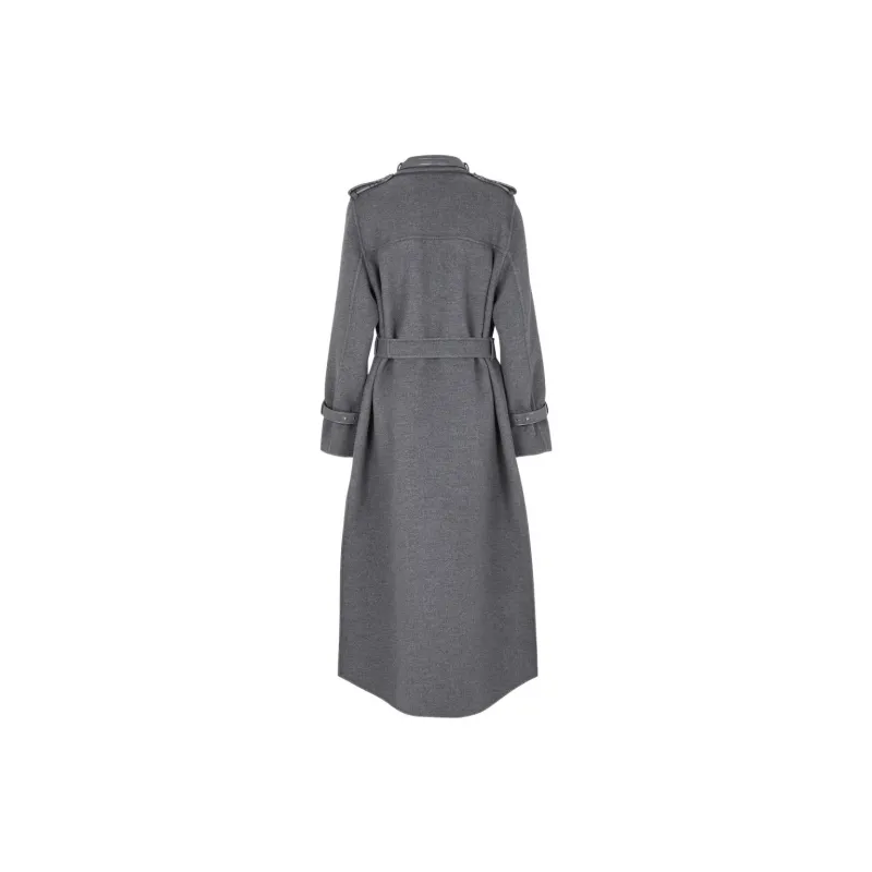 FENDI Coats Women's Gray-1