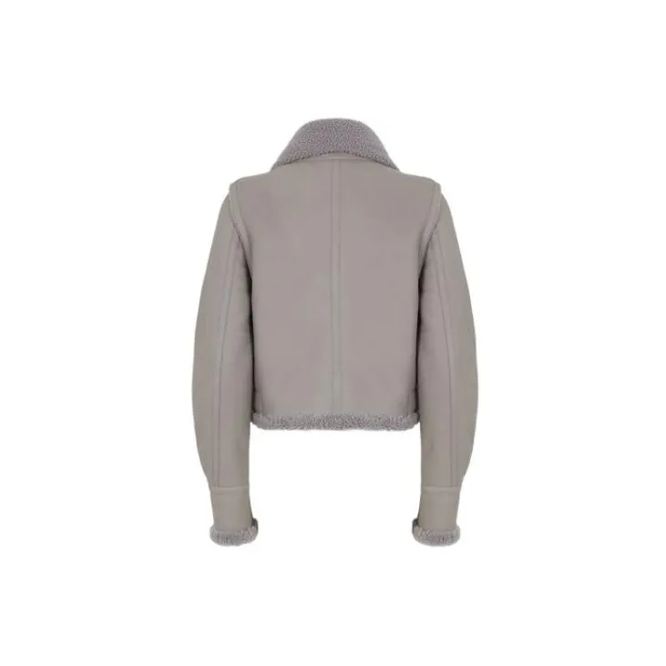 FENDI FW22 Jackets & Coats Women's Gray-1