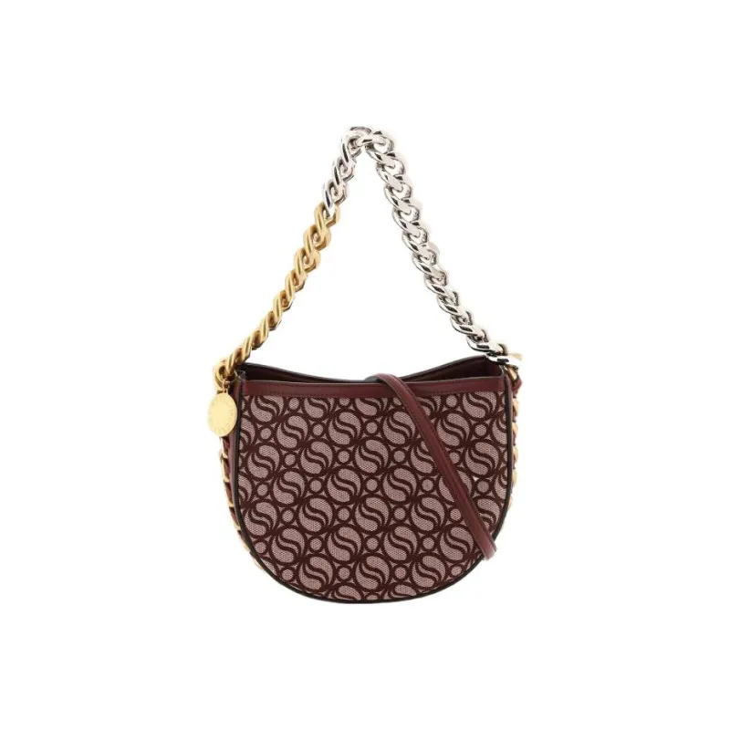 Stella McCartney Frayme S-Wave Small Shoulder Bag-2