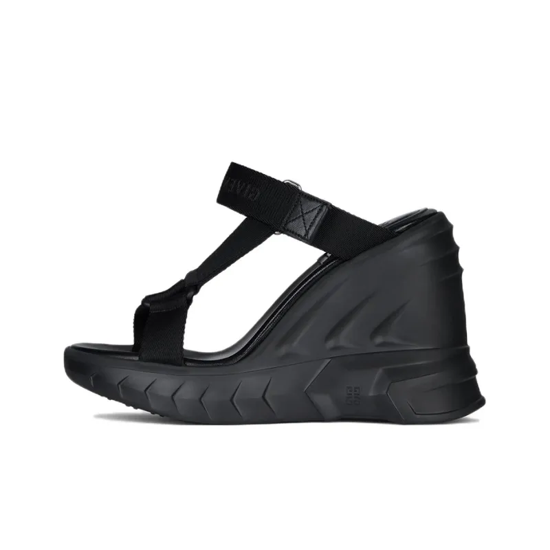 Givenchy Marshmallow Slide Slippers Women's Black-0