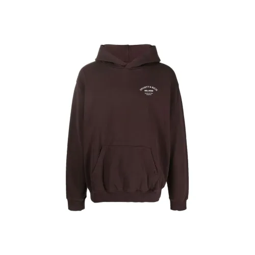 SPORTY & RICH Sweatshirts Men Dark Red