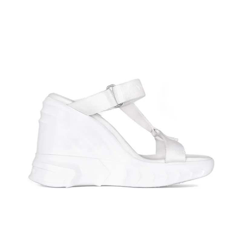GIVENCHY Marshmallow Slide Slippers Women's White-1
