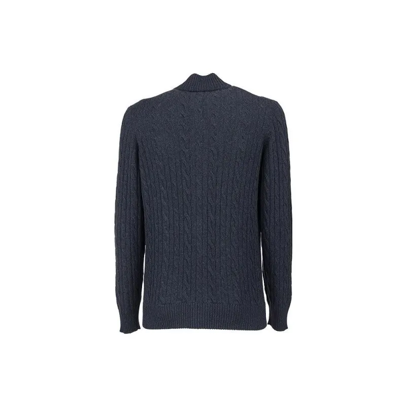 Loro Piana Cable-knit Cashmere Cardigan-1