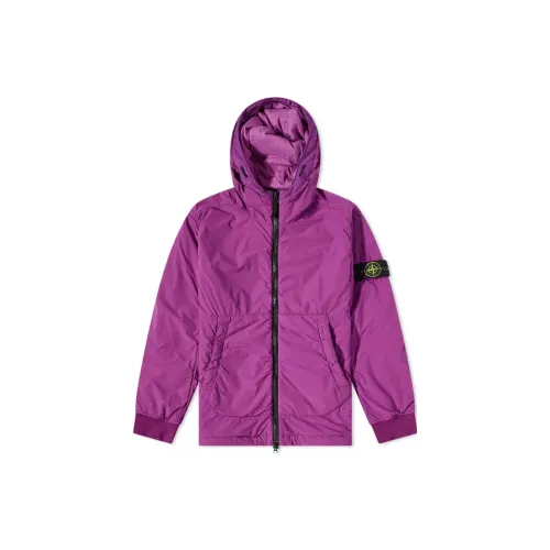 STONE ISLAND Jackets Men Purple