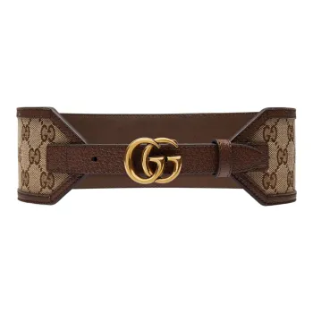 GUCCI Gg Marmont Wide 68MM Belt Gg Supreme