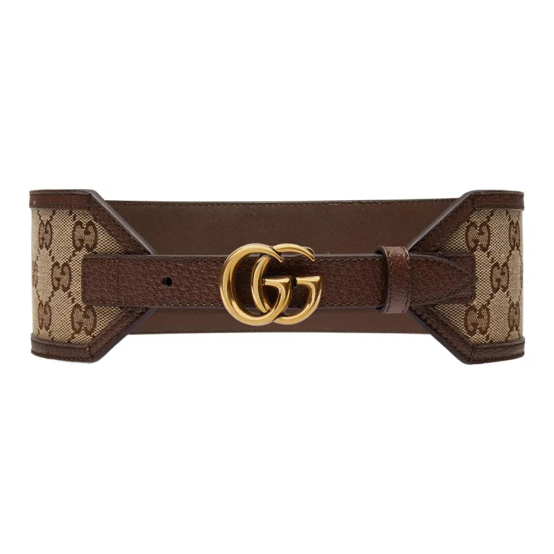 GUCCI Gg Marmont Wide 68MM Belt Gg Supreme-0