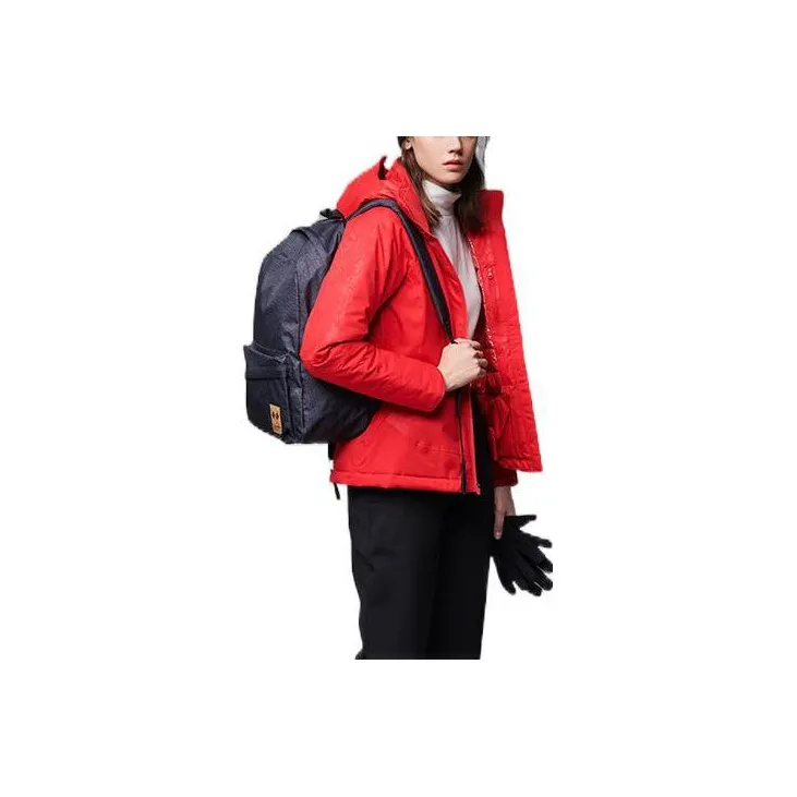 Columbia Puffer Jacket Women's Red-2