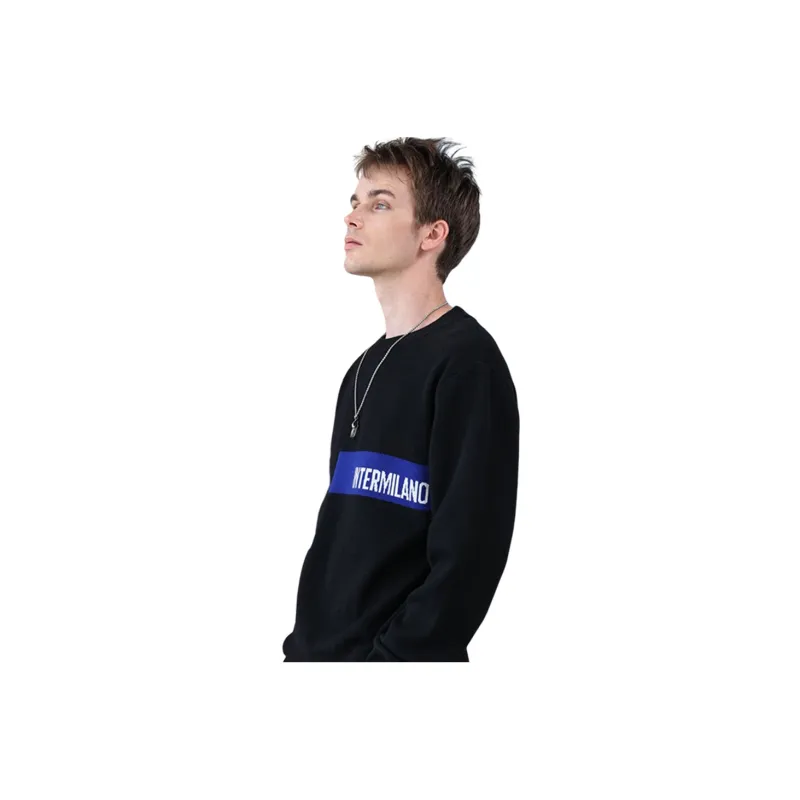 F.C. Internazionale Milano Sweater International Beige Blue Unisex-2