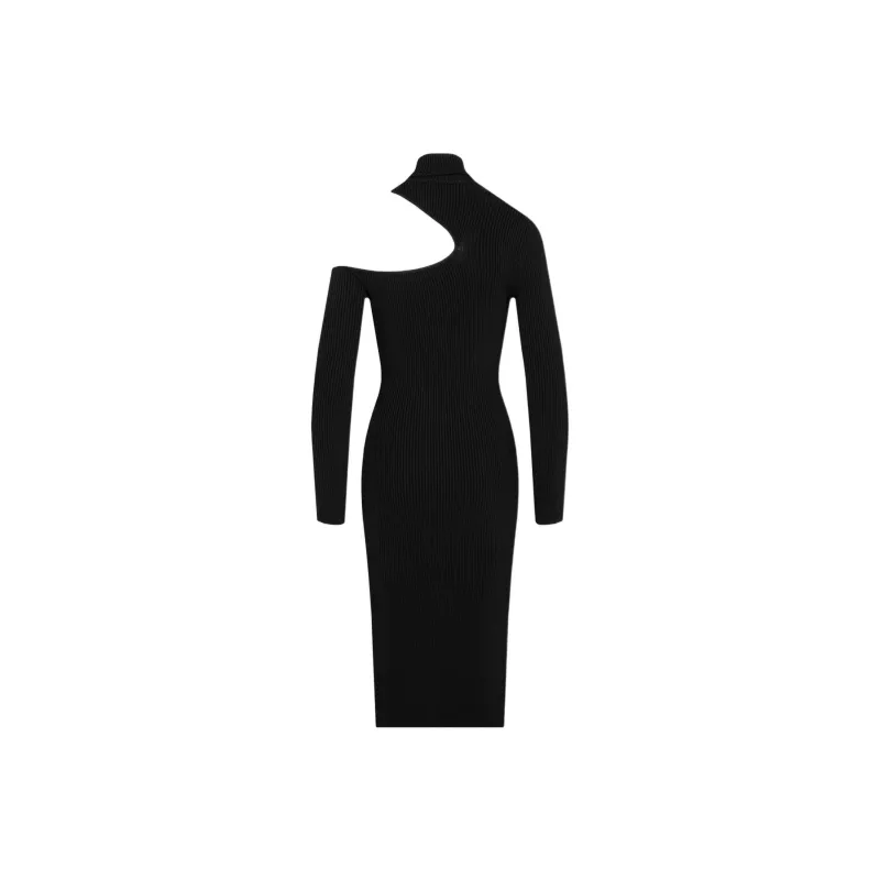 TOM FORD Long-Sleeved Dresses Women's Black-1