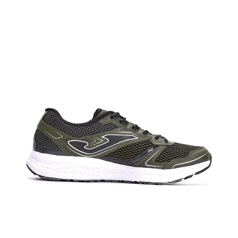 Joma Rebound Cushioning Breathable Wear Resistant Slip Resistant Low Top Running Shoes Men's Green Black-1