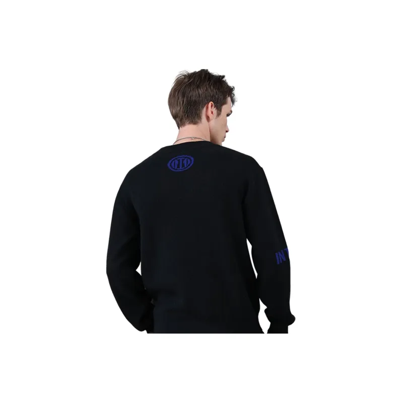 F.C. Internazionale Milano Sweater International Beige Blue Unisex-0