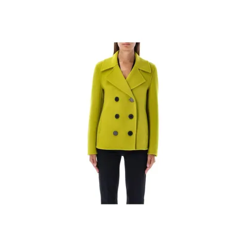 TORY BURCH Cropped Coats Women's Green