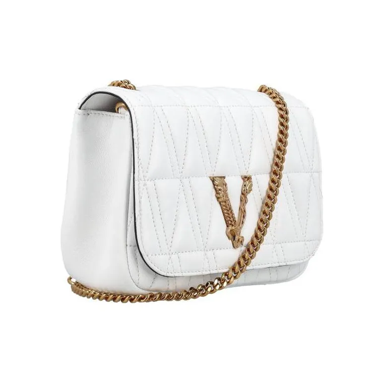 FANSIZHE Virtus Leather Crossbody Bag Shoulder Bag Women's White-1