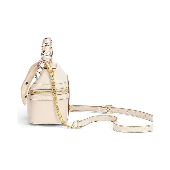 Gong Xuan Cow Leather One Shoulder Handbag Regular Women's Palace Of Eternal Cold Jade-4
