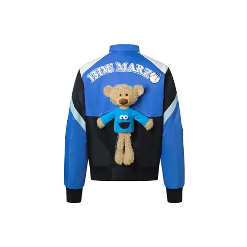 Sesame Street X 13 DEMARZO Jackets Unisex Black