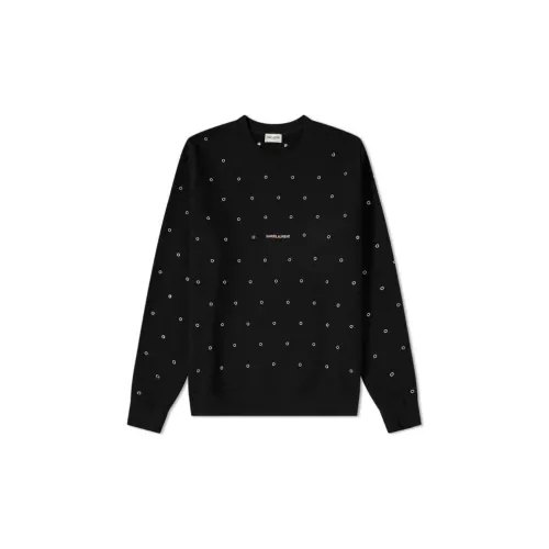 SAINT LAURENT Sweatshirts Men Black